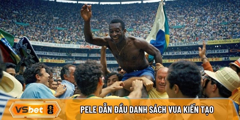 Pele dẫn đầu danh sách vua kiến tạo World Cup